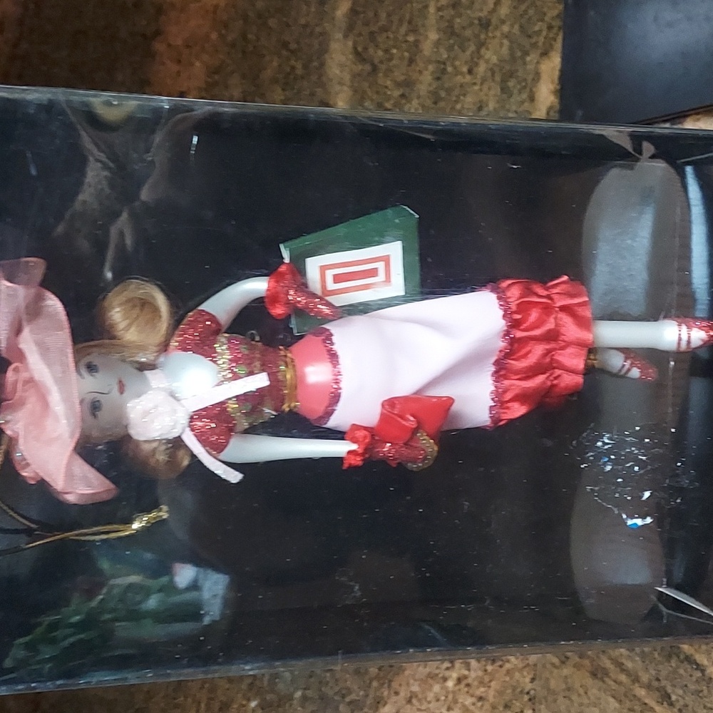 Ladies of Elegance Collection Glass Ornament....B38
